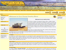 Tablet Screenshot of cornfarmswheat.com